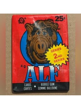 ALF 1987 O-Pee-Chee OPC Sealed Trading Card Gum Wax Pack